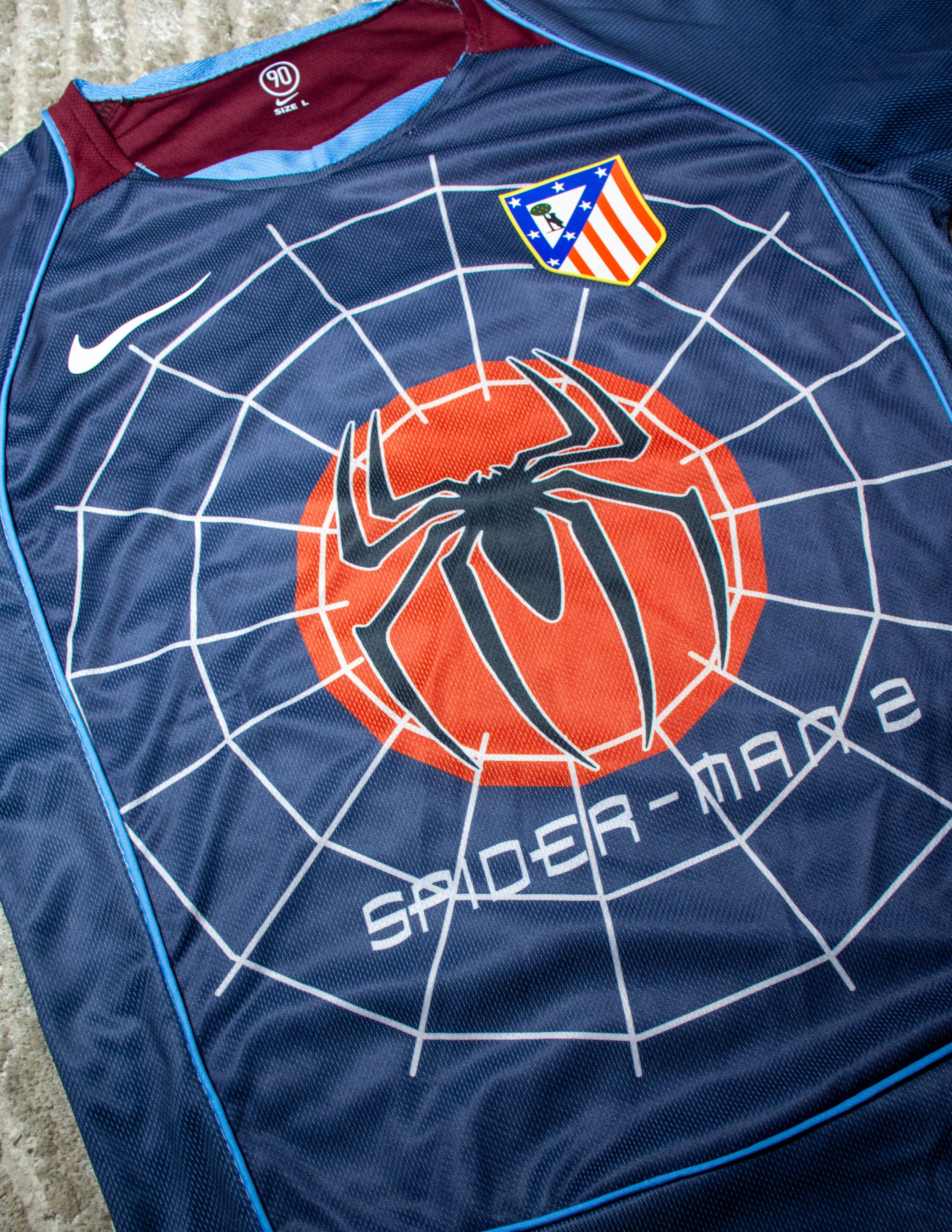 Atletico Madrid 04/05 Spiderman Away Shirt